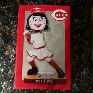 2018 Rosie Red Cincinnati Mascot Bobblehead NIB